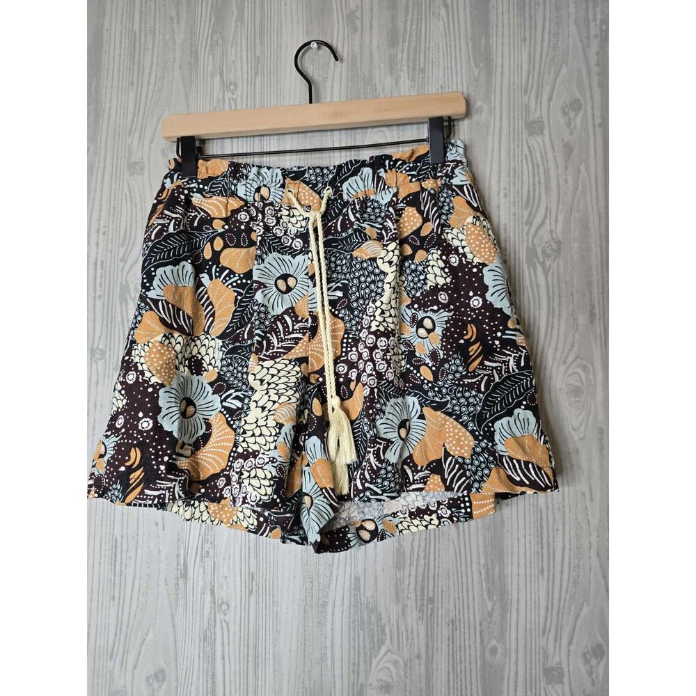 Joie Boho Floral Print Shorts Size 6 | Cottagecore Folklore Botanical Aesthetic